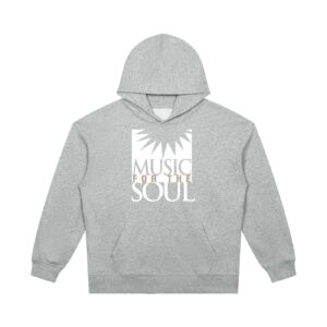 SongCare Wear — Heavyweight Hoodie - Flower Gray, M