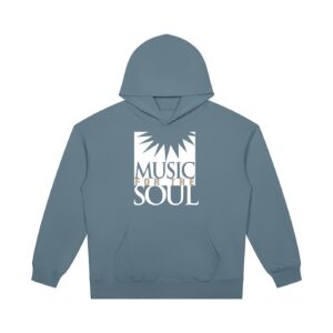 SongCare Wear — Heavyweight Hoodie - Gray Blue, 2XL