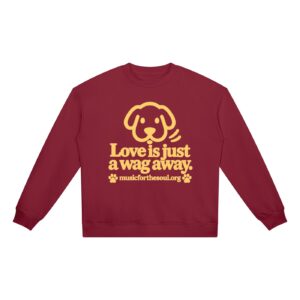 Music for the Soul — Heavyweight Crewneck Sweatshirt