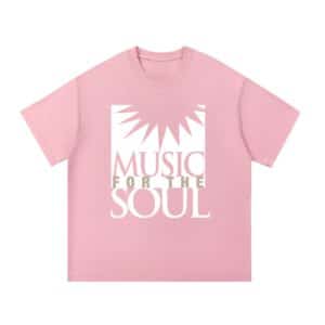 Rejoice for the Light Has Come — Back Print Tee - Pink, 2XL