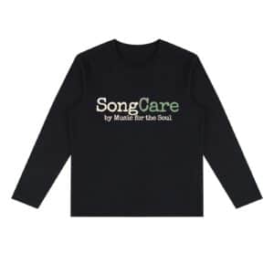 SongCare — Black Long-Sleeve Tee
